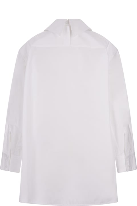 Jil Sander Topwear for Women Jil Sander White Voluminous Oversize Shirt