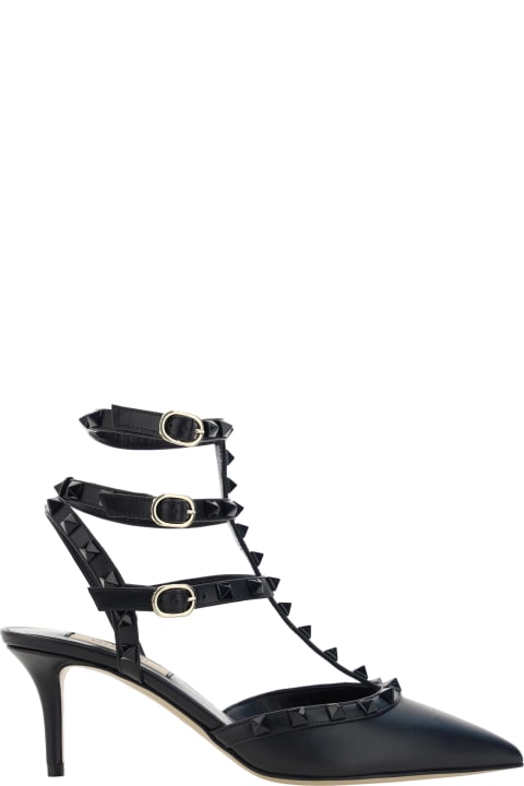 Valentino Garavani High-Heeled Shoes for Women Valentino Garavani Ankle Strap | Rockstud | T. 65 | Vitello