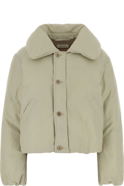 Homeware Lemaire Ivory Nylon Blend Down Jacket