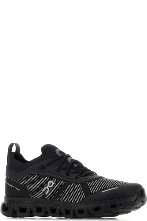 ON for Kids ON Black Canvas Cloud 6 Versa Sneakers