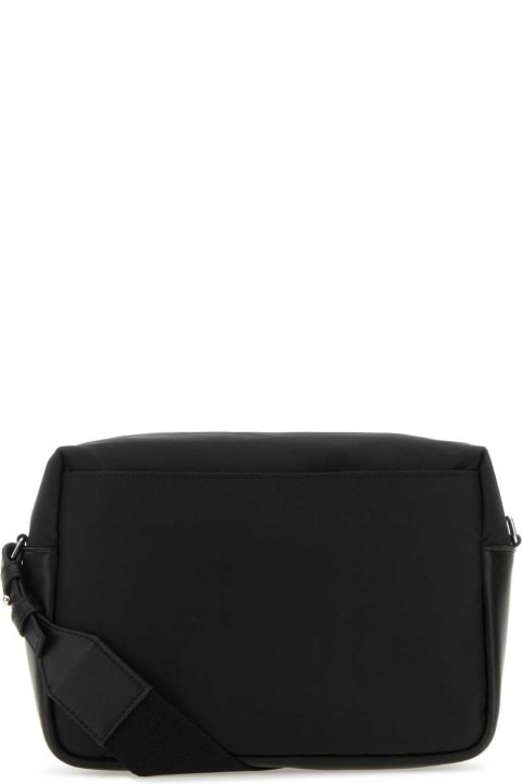 Homeware Alexander McQueen Black Fabric Mcqueen Graffiti Crossbody Bag