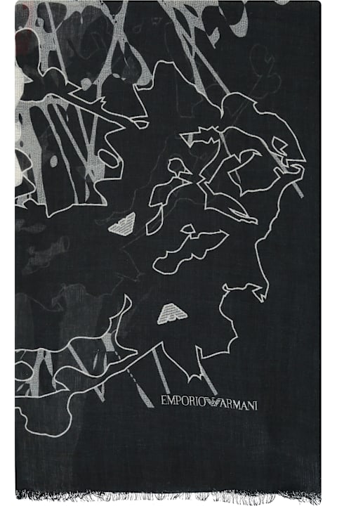 Homeware Emporio Armani Printed Scarf