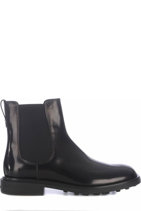Tod's Men Tod's Chelsea Boot Tod's In Leather
