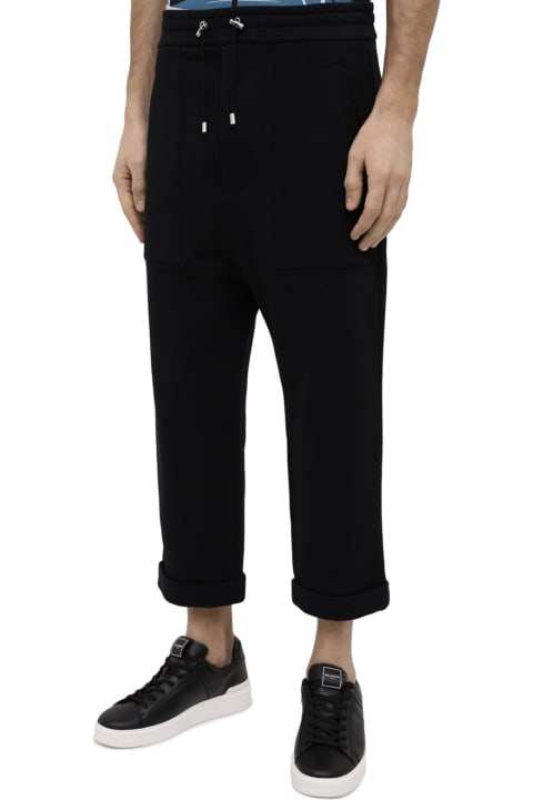 Balmain Clothing for Men Balmain Cotton Logo Pants