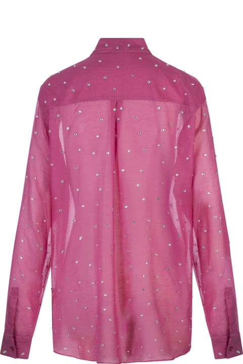 Oseree for Women Oseree Flamingo Gem Long Shirt