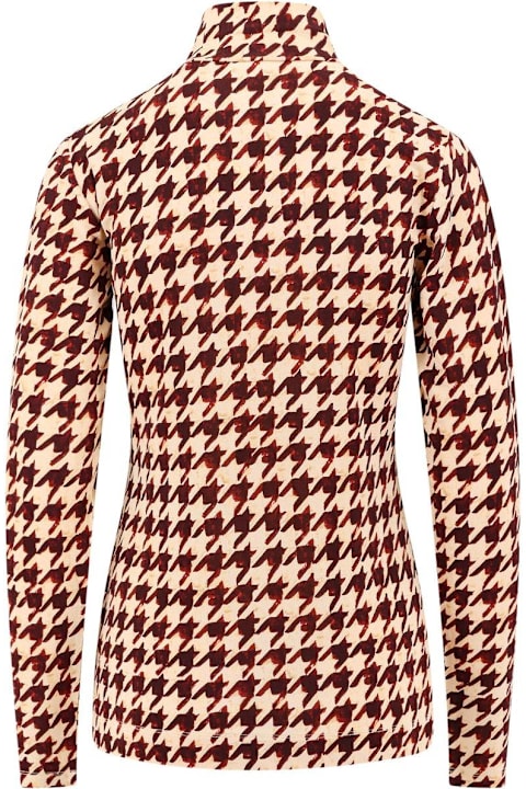 Dries Van Noten for Women Dries Van Noten Pattern-printed Turtleneck Top