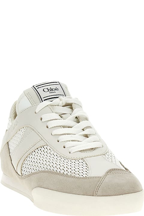 Homeware Chloé 'kick' Sneakers With Suede Details