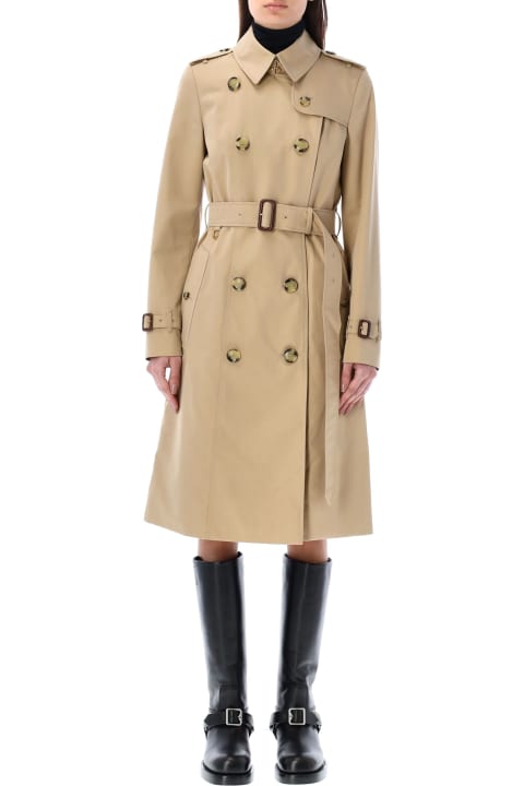 Burberry London Coats & Jackets for Women Burberry London Long Chelsea Heritage Trench Coat