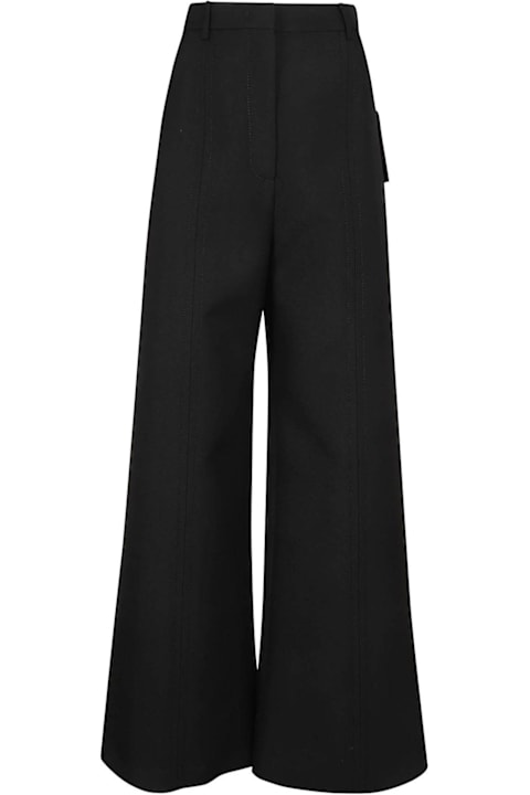 Valentino Pants & Shorts for Women Valentino High Waist Wide Leg Trousers