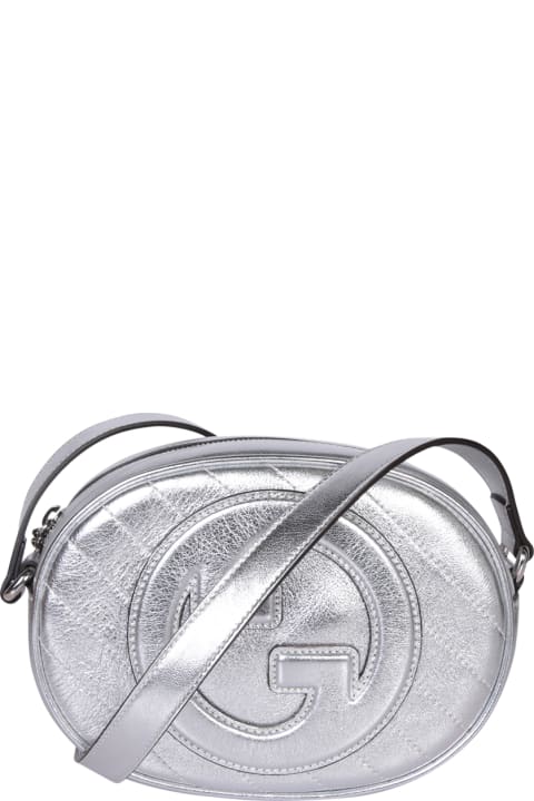 Gucci Bags for Women Gucci Blondie Silver Shoulder Bag