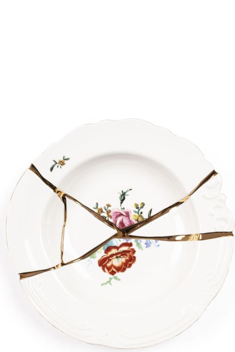 Tableware Seletti Soup Plate 'kintsugi'