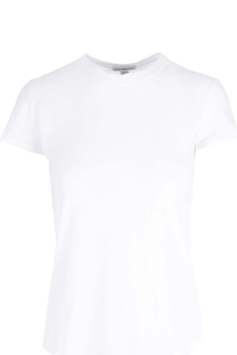 James Perse Topwear for Women James Perse Cotton T-shirt