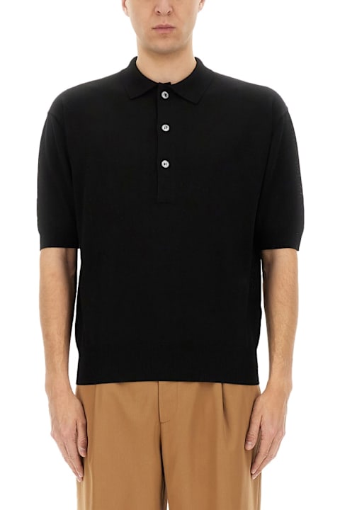 Lardini Topwear for Men Lardini Organic Cotton Polo Shirt