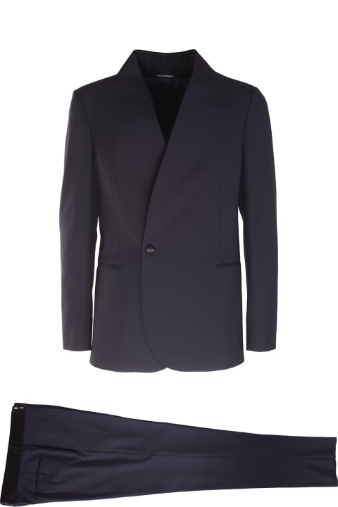 Suits for Men Emporio Armani Emporio Armani Dresses Blue