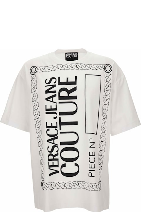 Homeware Versace Jeans Couture Versace Jeans Couture White Short Sleeves T-shirt