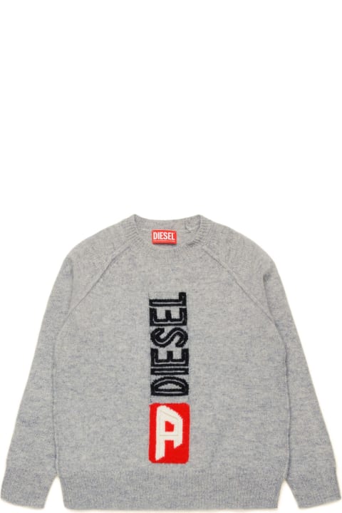 Diesel Sweaters & Sweatshirts for Girls Diesel Pull Con Logo