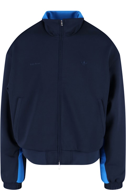 Adidas Originals by Wales Bonner for Men Adidas Originals by Wales Bonner Logo Zip Jacket