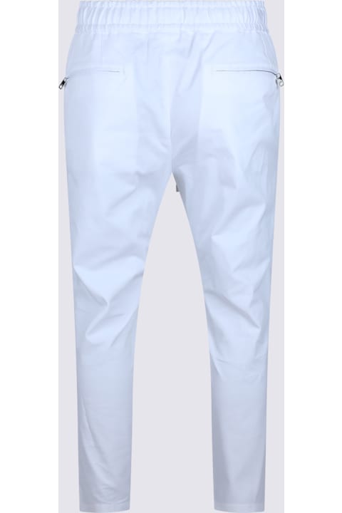 Pants for Men Dolce & Gabbana White Cotton Pants
