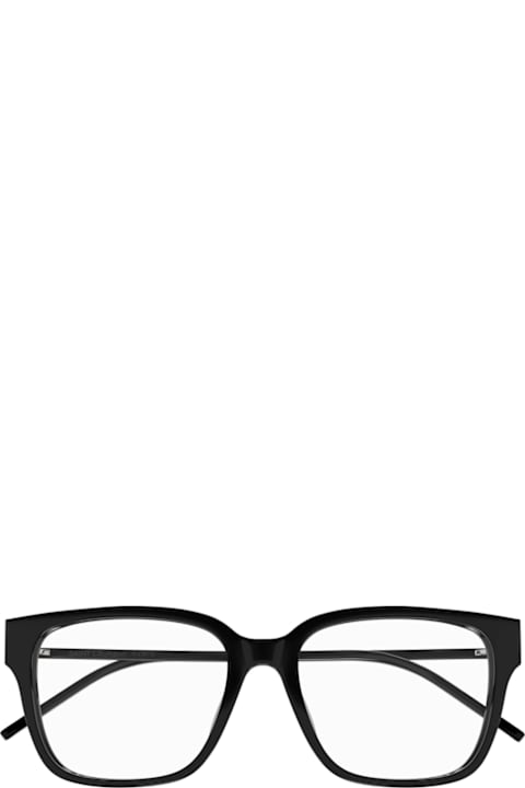 Saint Laurent Eyewear لـ Kids Saint Laurent Eyewear Saint Laurent Sl M48o_a/f Linea Monogram 002 Black Glasses