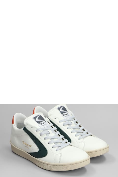 Valsport Sneakers for Men Valsport Tournament Sneakers In White Leather