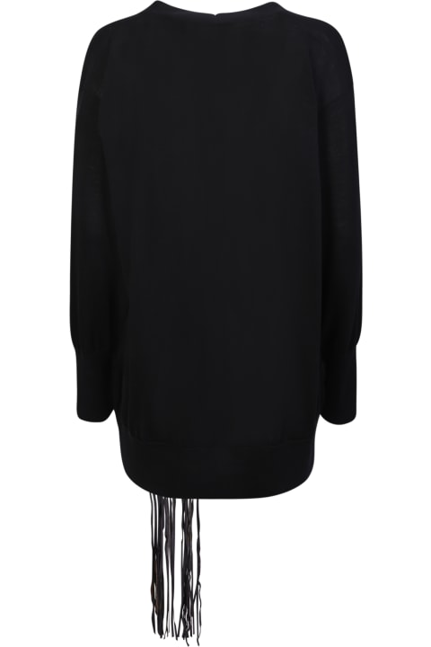 Fabiana Filippi Sweaters for Women Fabiana Filippi Oversize Black Cardigan