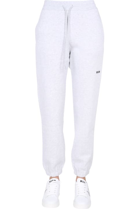 MSGM for Women MSGM Jogging Pants With Logo Print