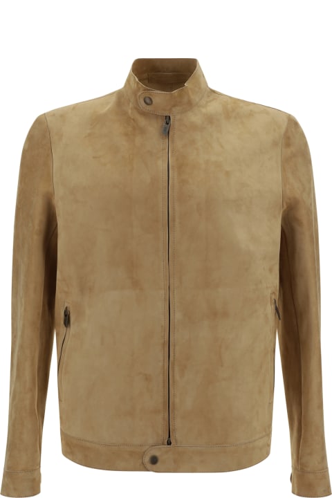 Salvatore Santoro Coats & Jackets for Men Salvatore Santoro Leather Jacket