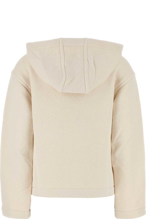 Homeware Max Mara Ivory Cotton Blend Gary Sweatshirt