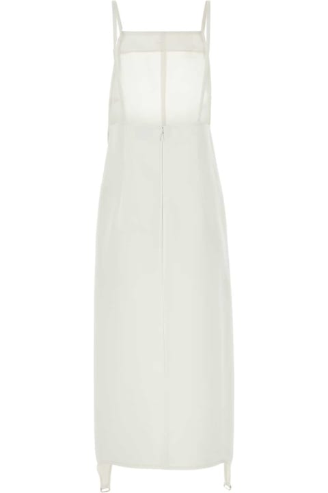 Jumpsuits for Women Courrèges White Twill Dress