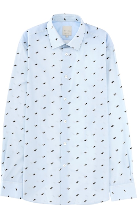 Paul Smith لـ Kids Paul Smith Printed Shirt