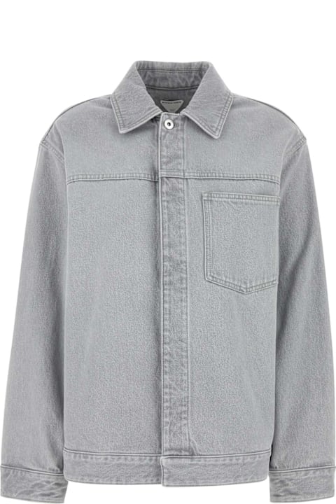 Bottega Veneta for Women Bottega Veneta Grey Denim Jacket