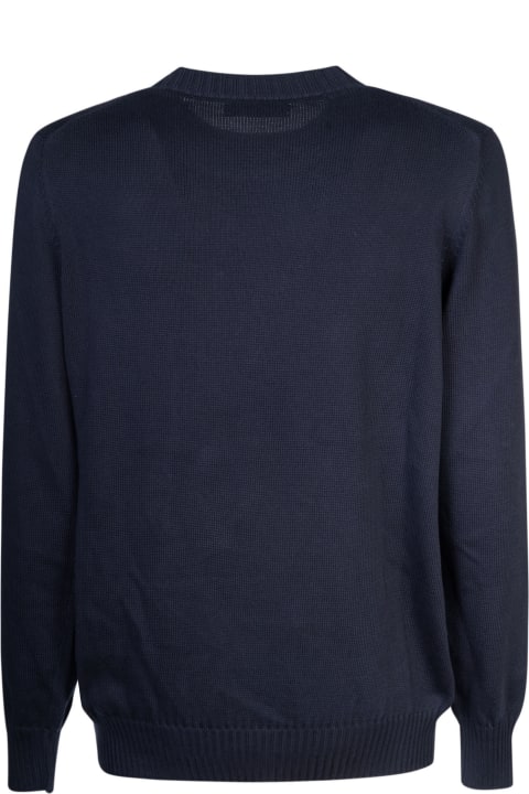 Brunello Cucinelli Clothing for Men Brunello Cucinelli Rib Trim Knit Plain Sweatshirt