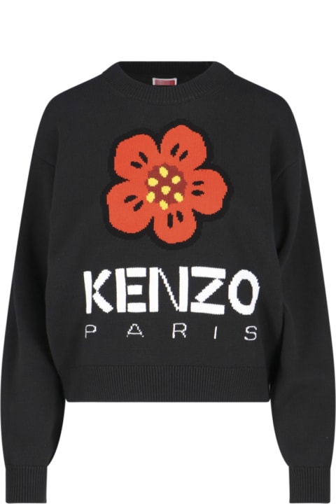Kenzo for Women Kenzo Cotton Crew-neck Sweater
