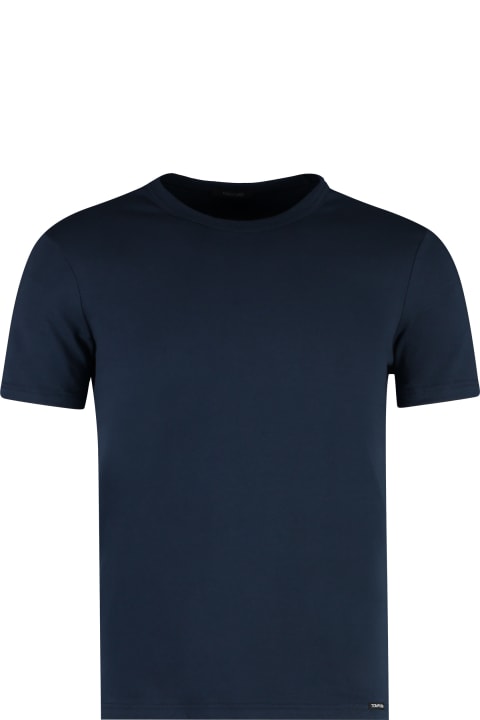 Tom Ford Topwear for Men Tom Ford Cotton Crew-neck T-shirt