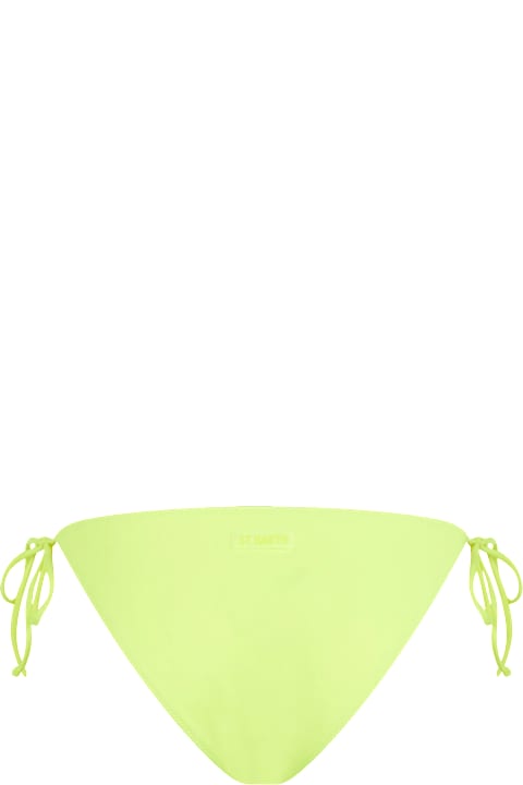 Fashion for Kids MC2 Saint Barth Woman Fluo Yellow Classic Swim Briefs Virgo