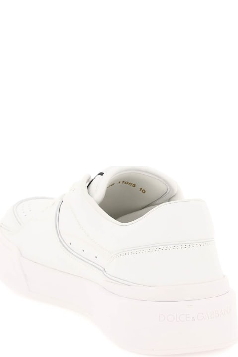 メンズ新着アイテム Dolce & Gabbana New Roma Leather Sneakers