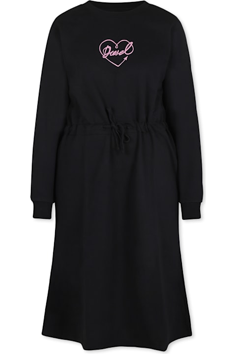 Homeware Diesel Black Dress For Girl