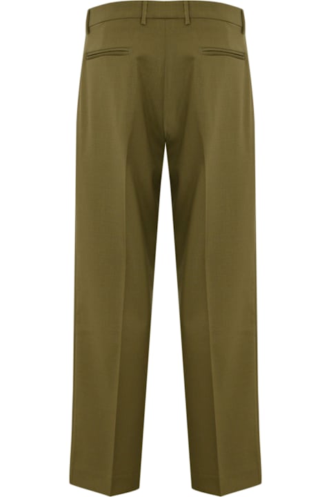 Amaranto Clothing for Men Amaranto Wool Trousers With Pleats