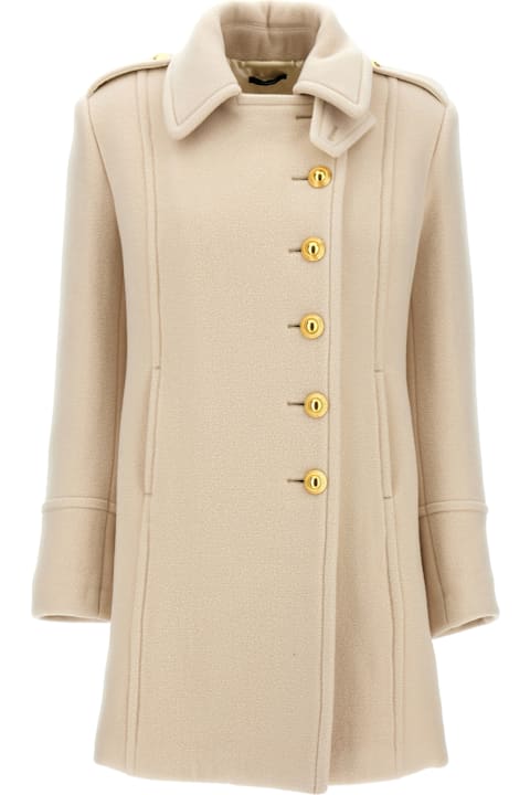 Tom Ford for Women Tom Ford Single-breasted Wool Coat