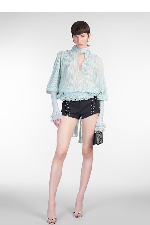 Blumarine for Women Blumarine Blouse In Green Silk