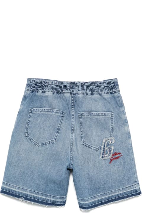 Bottoms for Boys Golden Goose Shorts Denim Con Ricamo