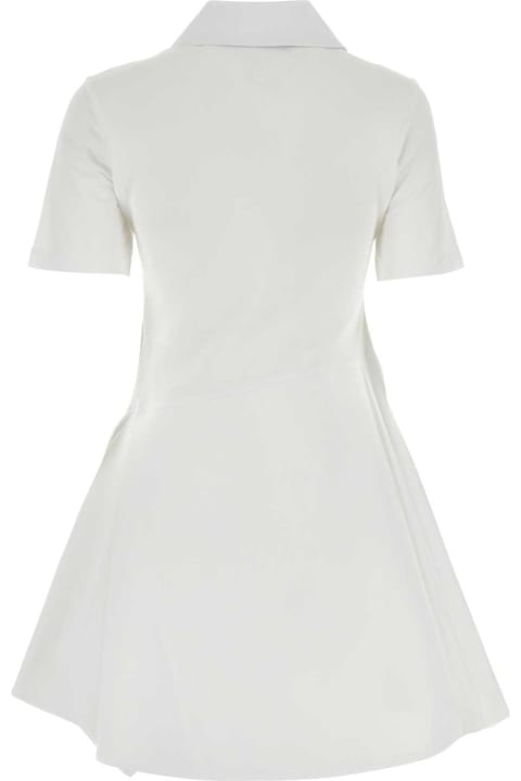 J.W. Anderson Dresses for Women J.W. Anderson White Piquet Polo Dress