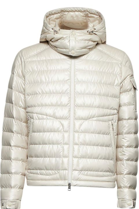 أدوات منزلية Moncler Lauros Logo Patch Zip-up Hooded Jacket
