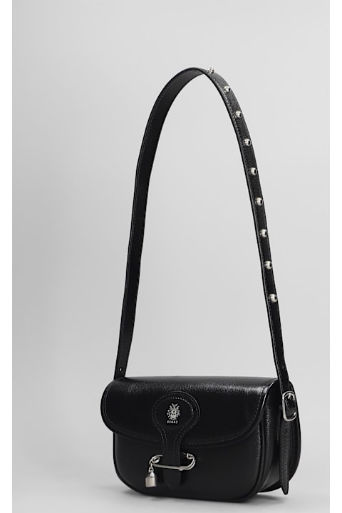 Bally Bags for Women Bally Beckett Cross Shoulder Bag In Black Leather