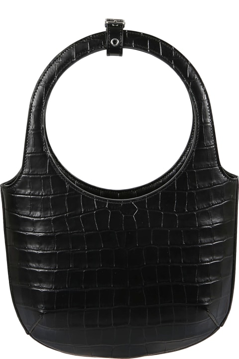 Bags Sale for Women Courrèges Croco Embossed Handbag