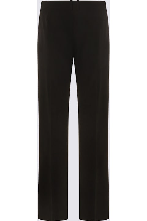 The Row for Kids The Row Black Silk Hiram Pants