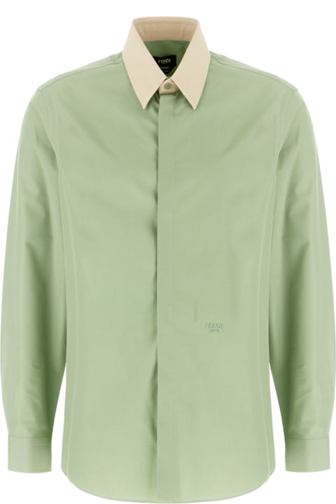 Homeware Fendi Pastel Pink Poplin Shirt