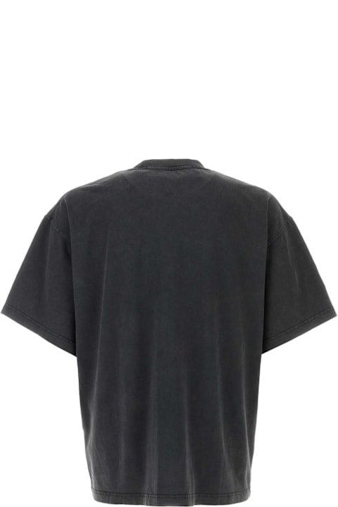 Alexander Wang Kids Alexander Wang Charcoal Cotto Oversize T-shirt