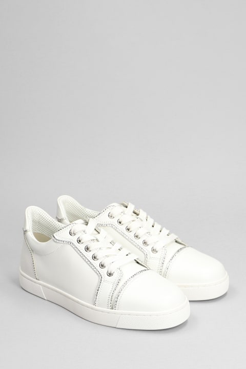 Homeware Christian Louboutin Sneakers In White Leather