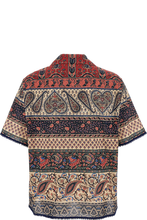 Clothing Sale for Men Valentino Garavani 'voyage Imaginaire' Bowling Shirt